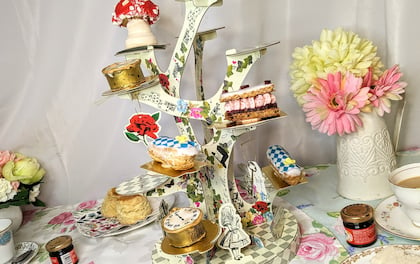 Stunning Alice in Wonderland-Themed Afternoon Tea