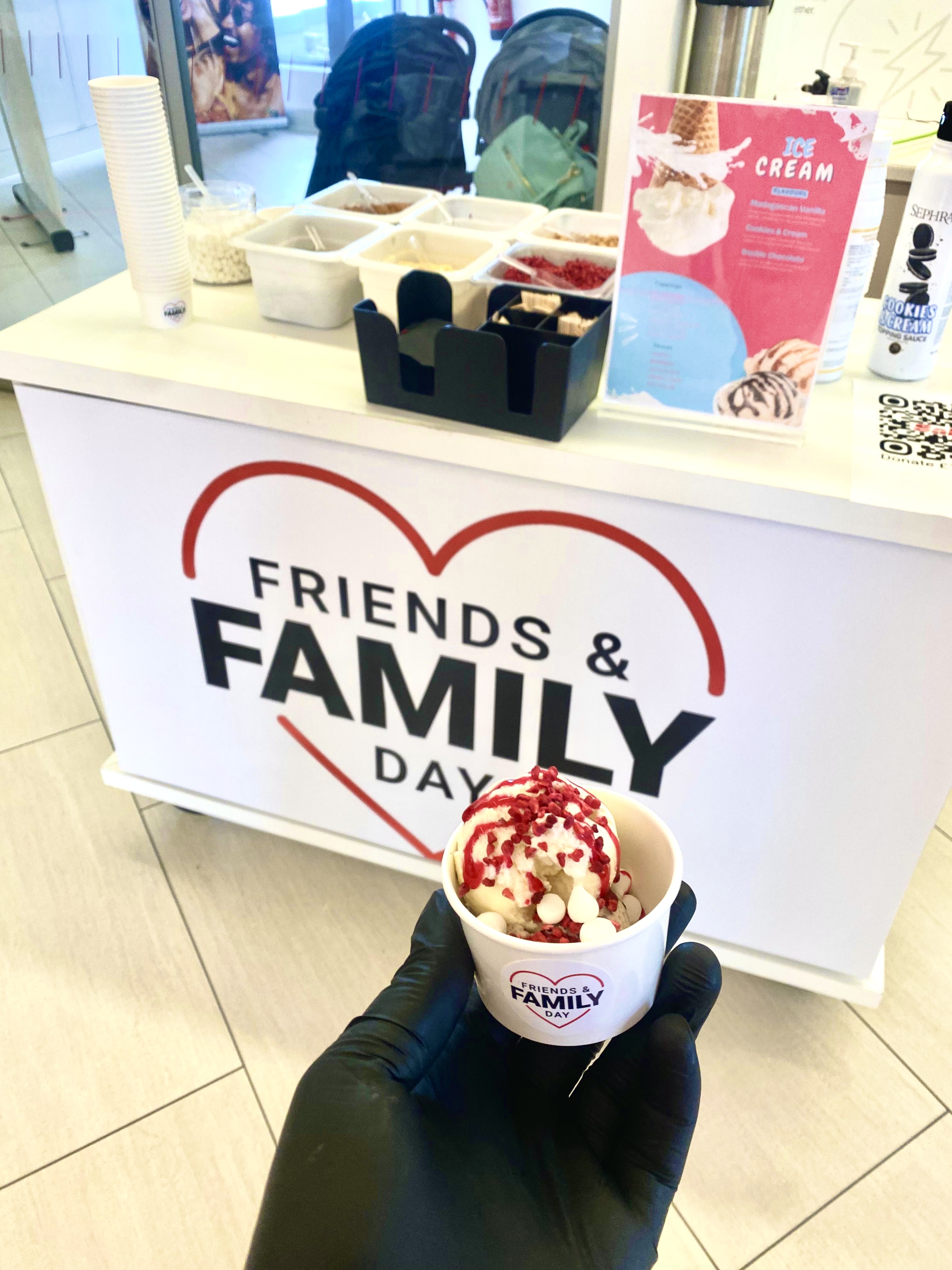 Deliciously Creamy Soft Scoop Ice Cream Station