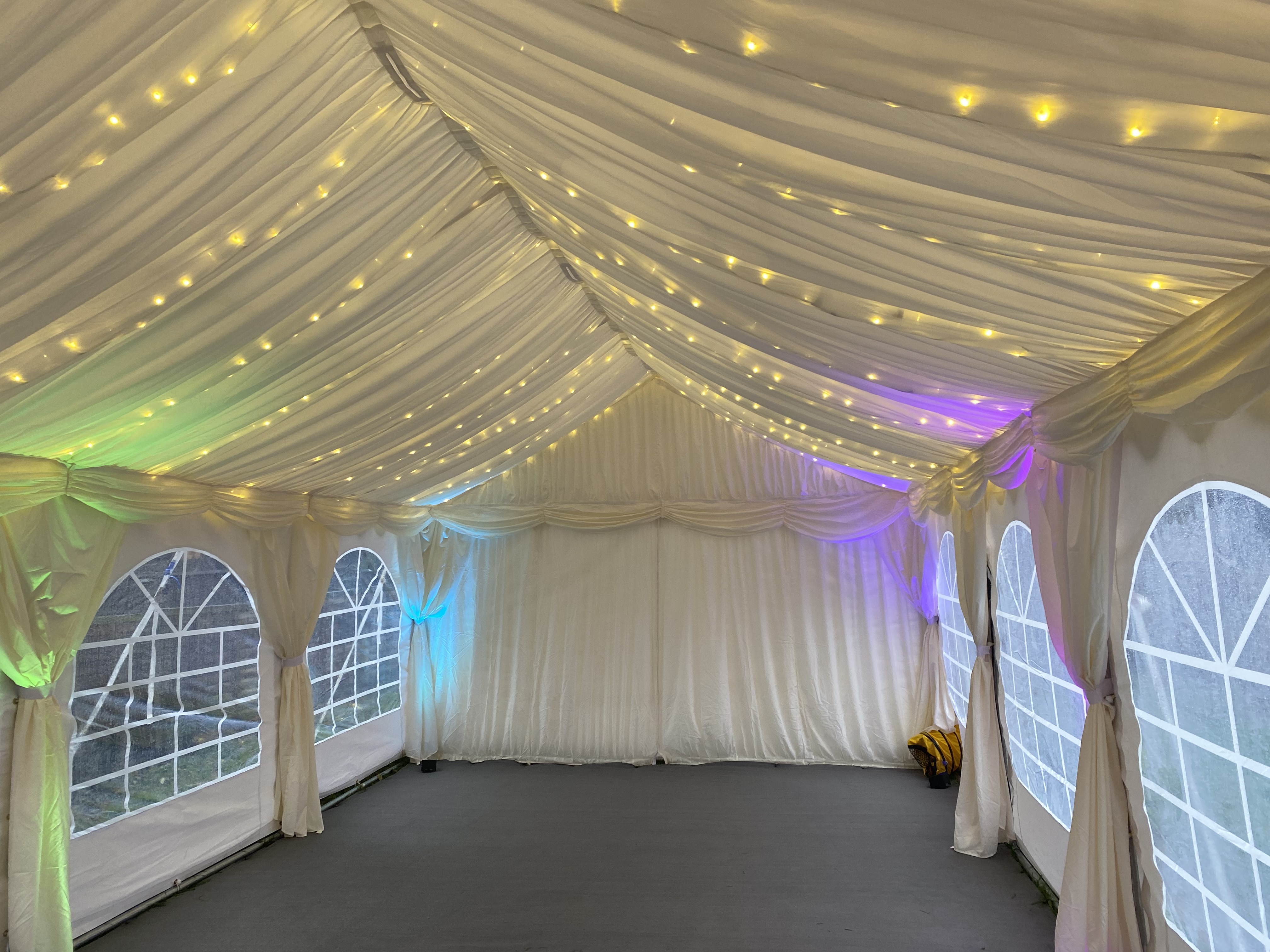 4m x 6m Marquee - A Properly Splendind Party Pavilion