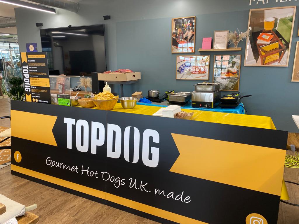 Topped Gourmet Hotdogs