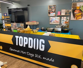 Topped Gourmet Hotdogs Made ln UK