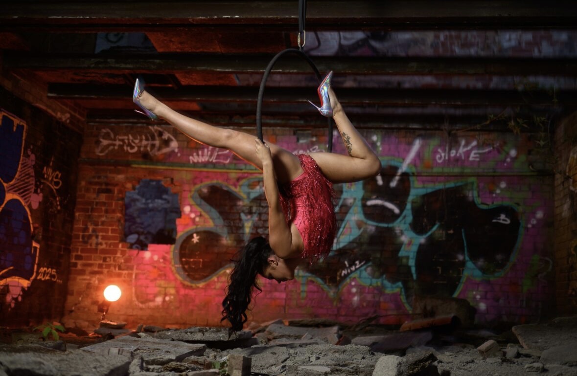 Aerial Lollipop Act – Stunning Spin, Strength & Style