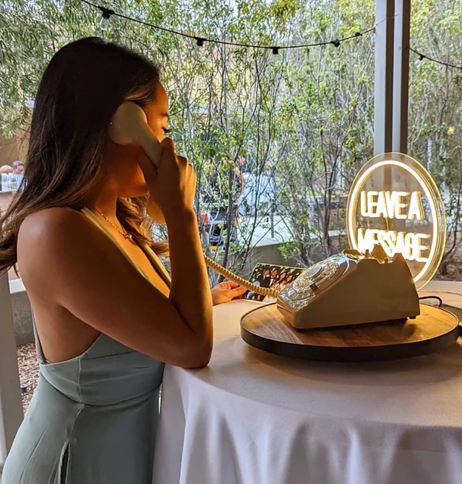 Audio Guestbook Recording All the Silly Messages & Congratulations