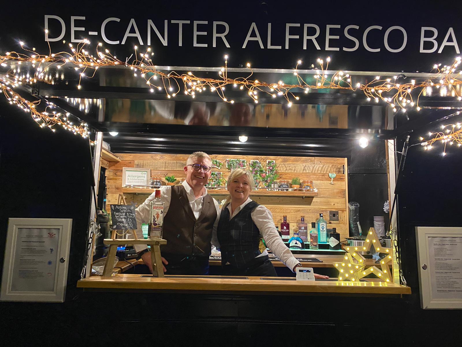 Beautifully Converted Vintage Horse Box Gin & Fizz Bar