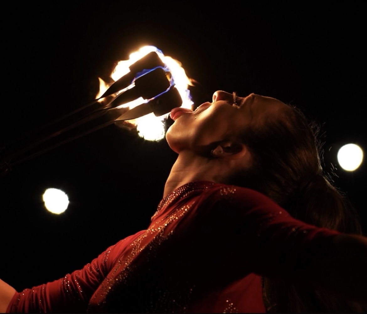 Scorching Solo Fire Spectacular