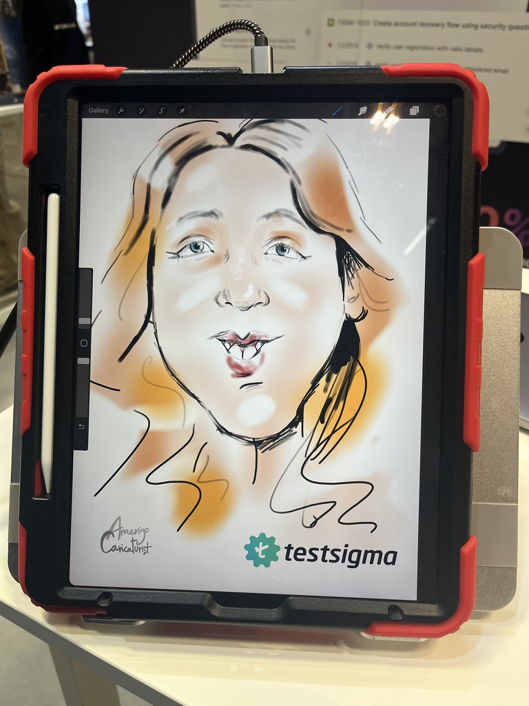 Real-Time Digital Caricatures + Optional Event TV Display