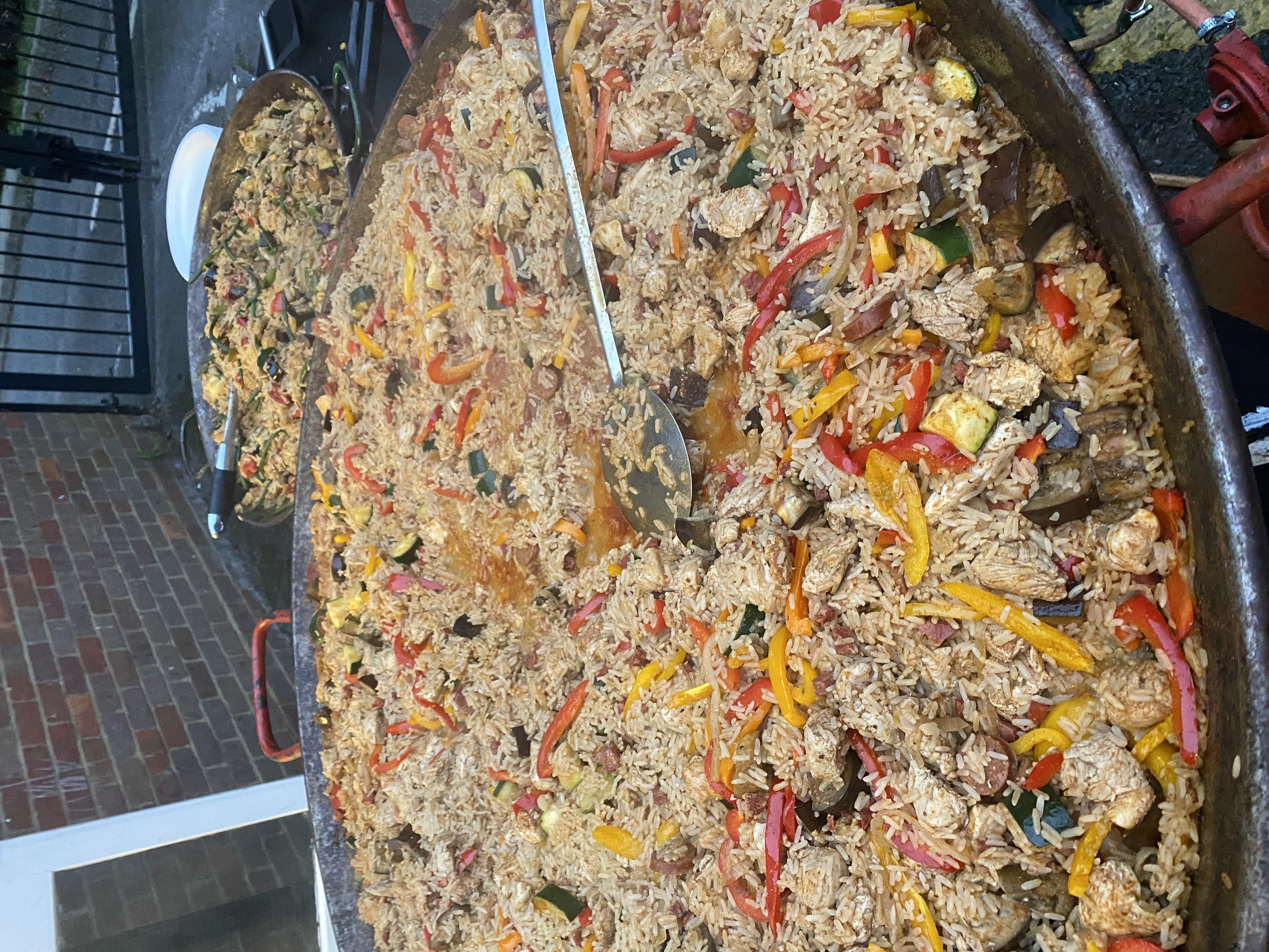 Authentic Spanish Paella Cooked in Huge Pans in Front of Your Guests