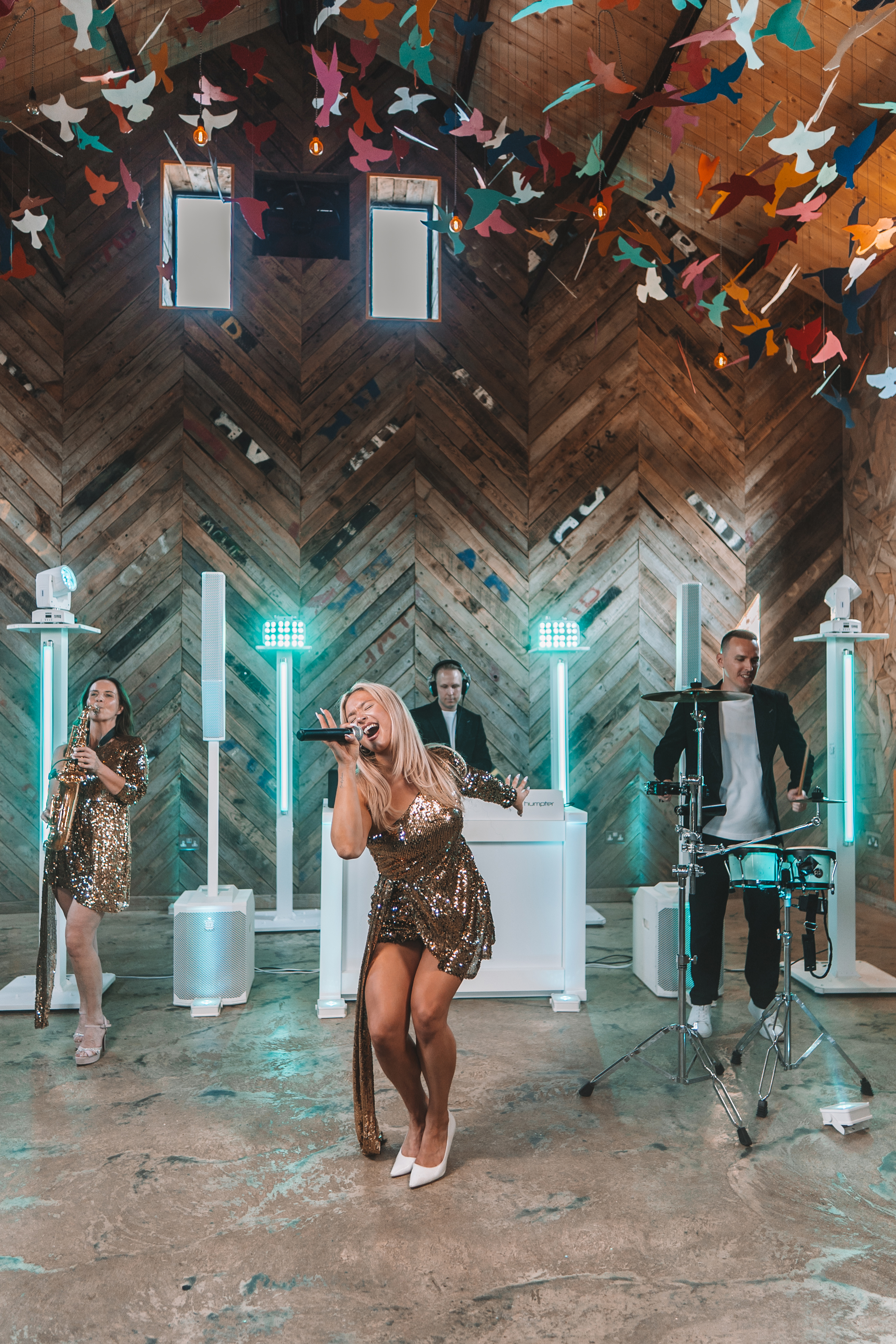 The Ibizans | DJ Live Band | DJ, SAX, SINGER & BONGOS