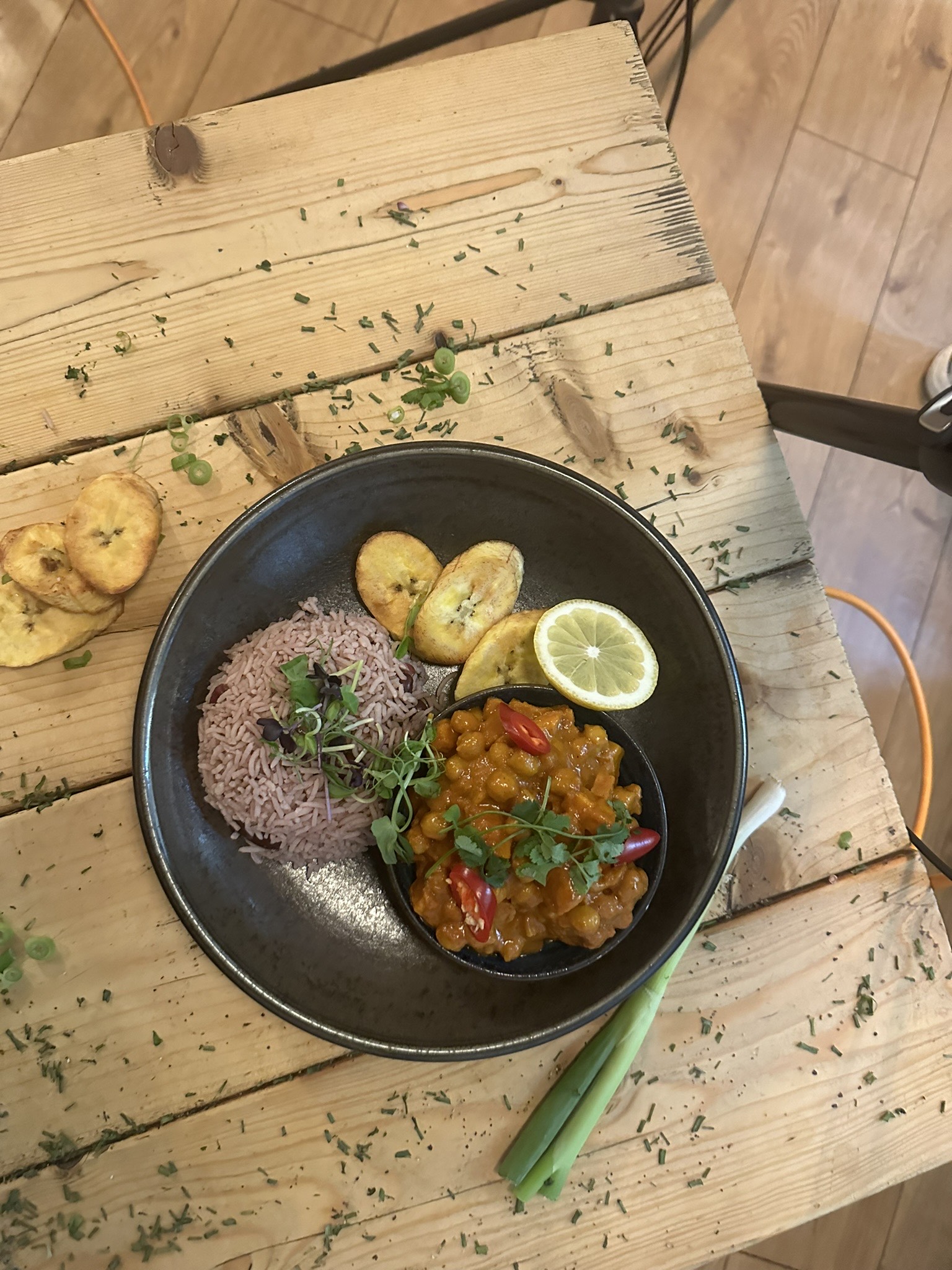 Modern Carribean Twist with Jerk Chicken