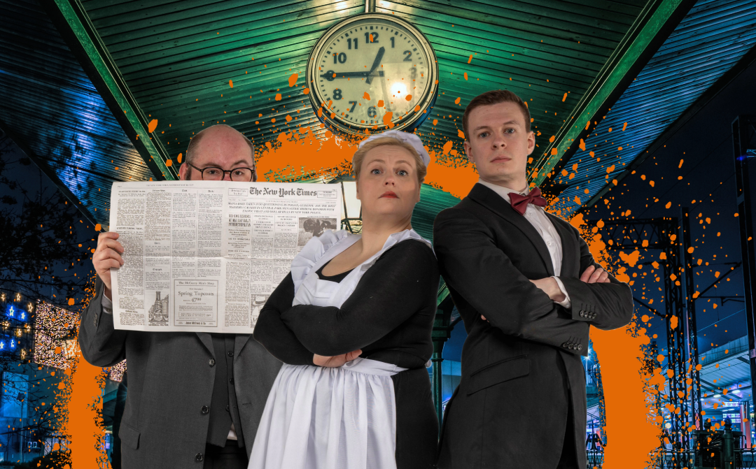 Agatha Christie Inspired Murder Mystery with 5 Actors