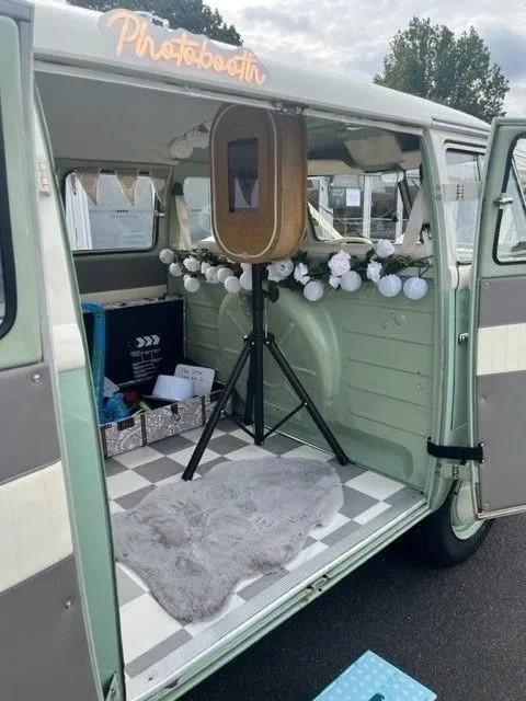 Meet 'Peggy-Sue' The Vintage VW Camper Van Photo Booth
