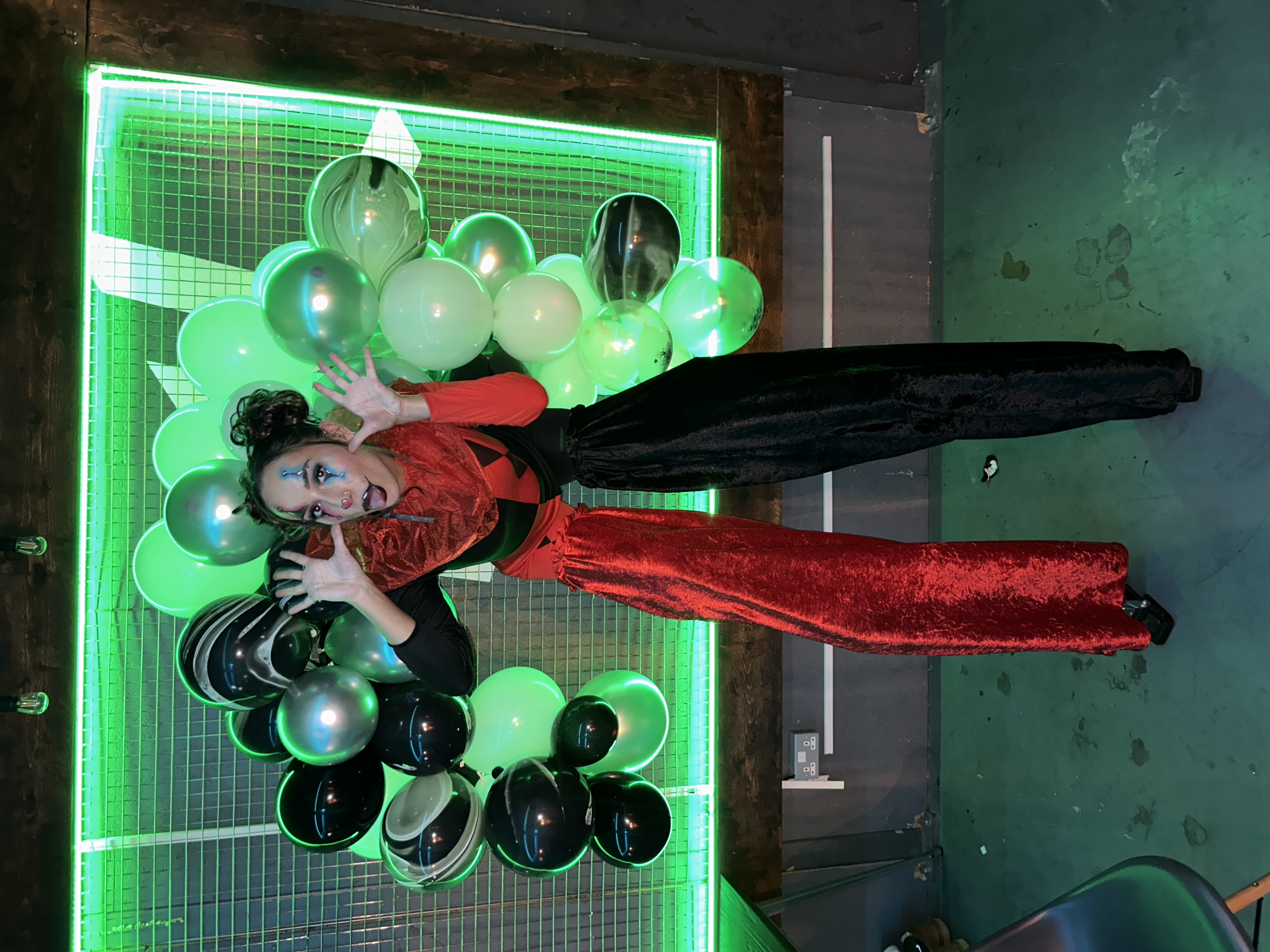 Spooky Halloween Stilt Walker