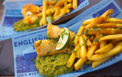 Gluten Free Indian Style Fish & Chips - not 'hot' just tasty