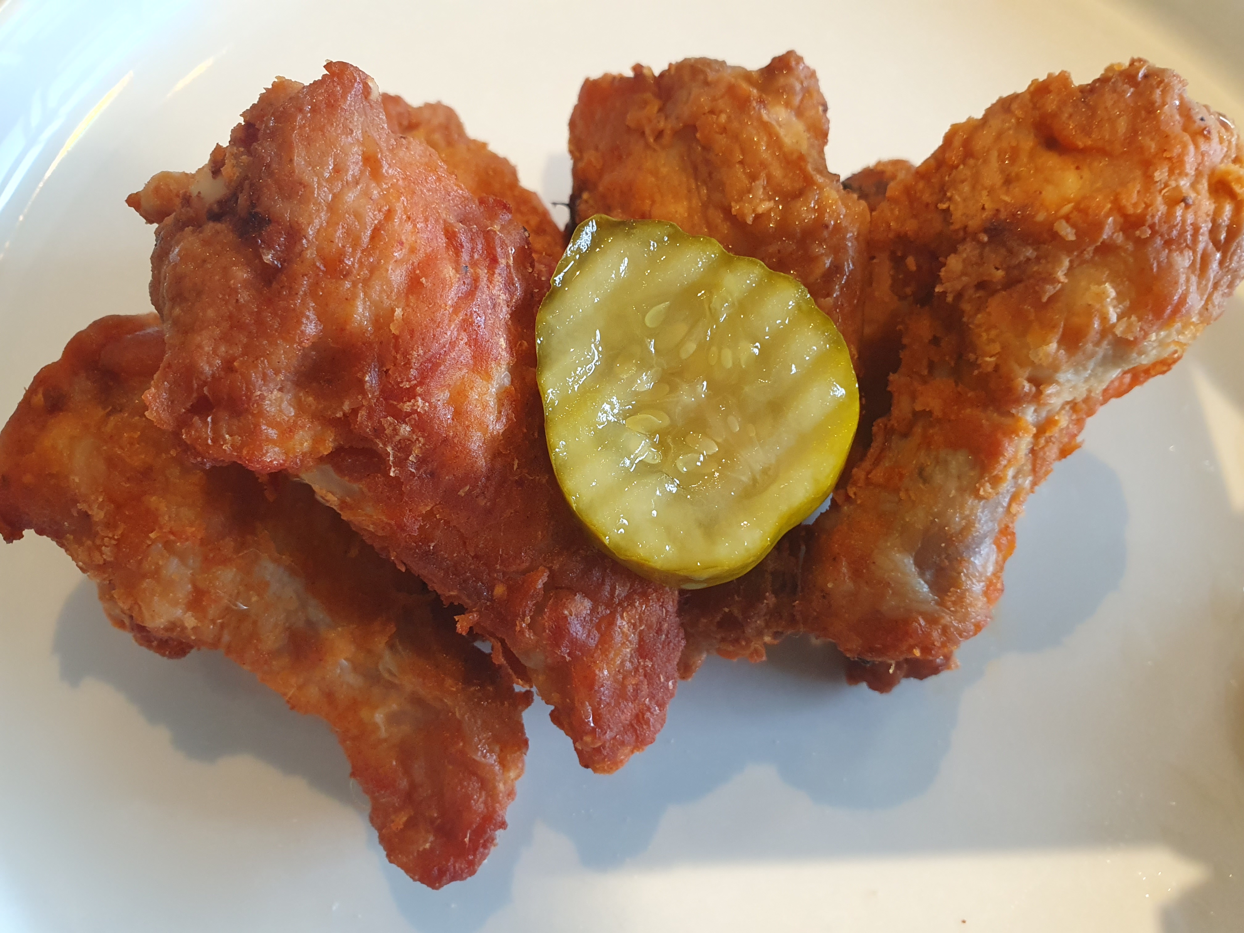 Chicken or Vegan Wings & Sides with Chillies Grown in Hertfordshire