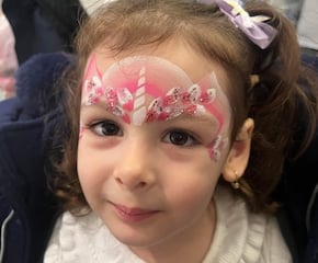 Face Paint & Glitter Bar With Complimentary Character