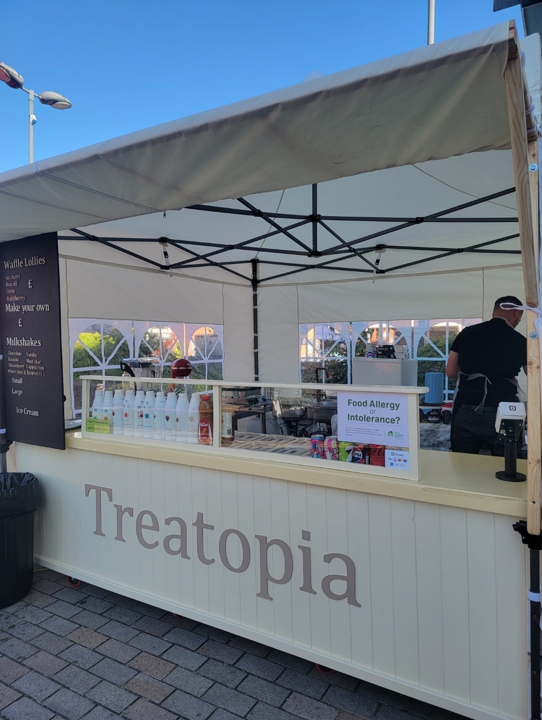 Waffles on a Stick with Delicious Toppings