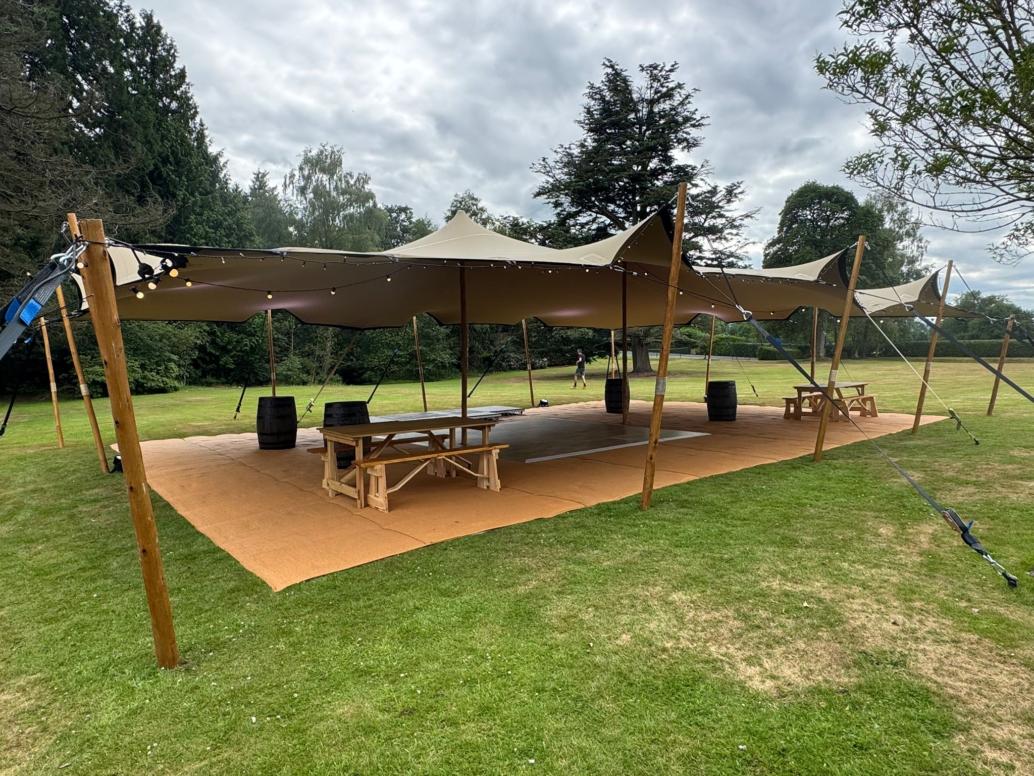 10.5m x 15m Versatile & Stunning Sand Stretch Tent