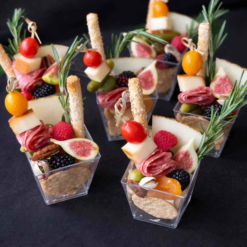 Luxury Grazing Cups - Savoury Classics & Sweet Treats