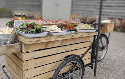 Amazing Salad & Antipasti Buffet Bar from Buffet Tricycle