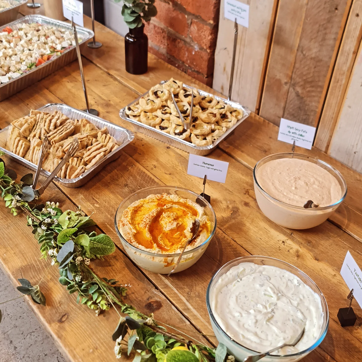 Authentic Greek & Modern Twist Buffet – A Taste of the Mediterranean