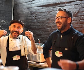 Two Italian Chefs Cooking for you Traditional Pasta & Pizza