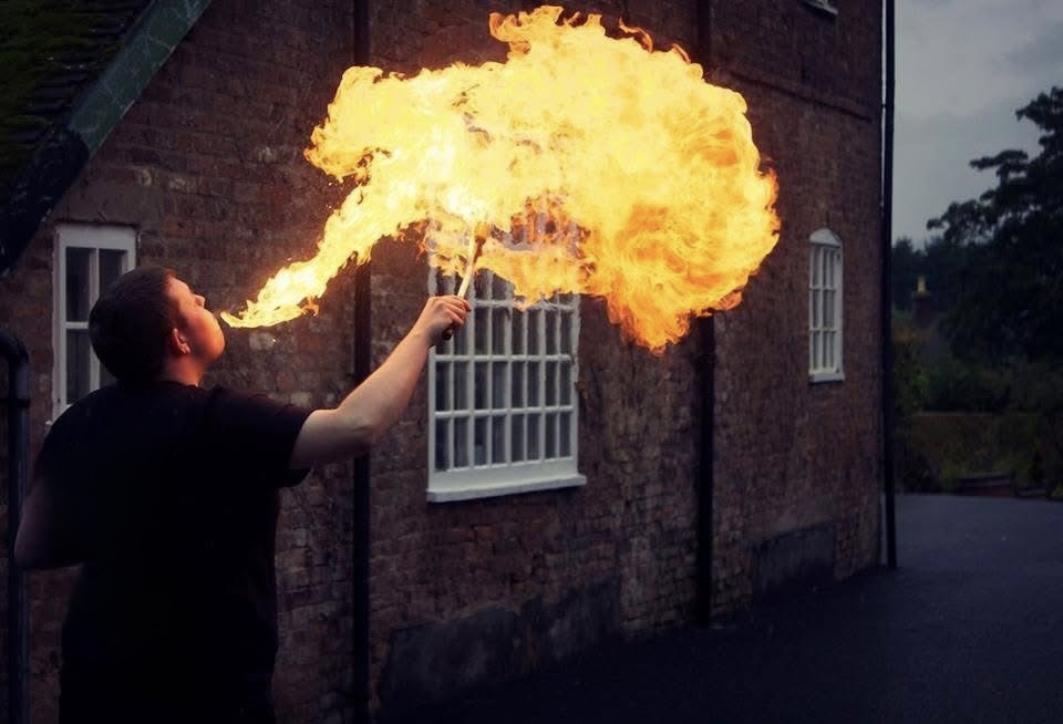 Expect Your Guests To Feel The Heat with Fire Performer & Juggler