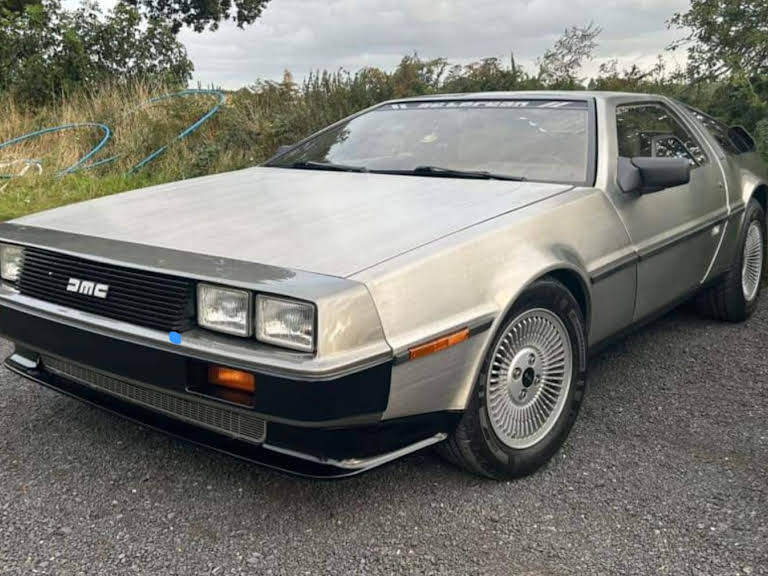 Step Back to 1985 with Our Stainless Steel DMC-12 DeLorean