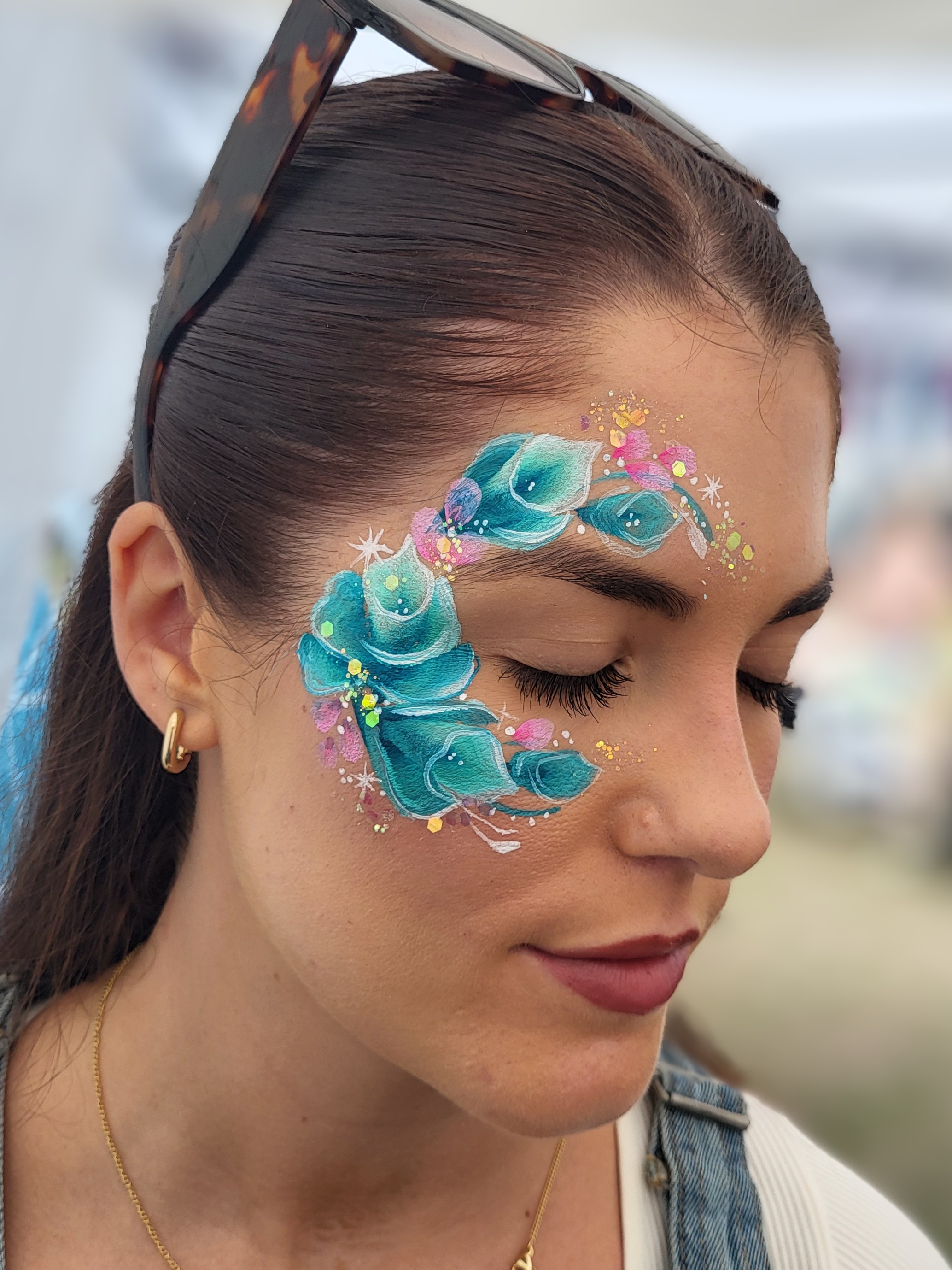 Vibrant & Enchanting Face Painting & Glitter