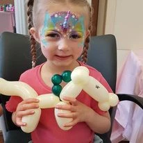 Playful Faces & Balloons