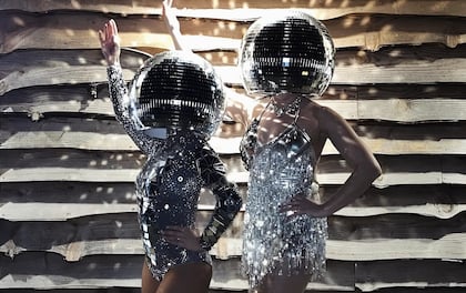 Amaze Your Guests With Disco Ball Head Dancer