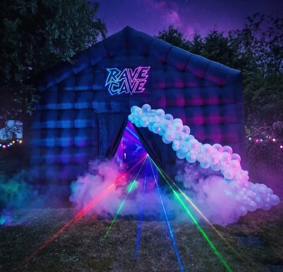 Inflatable Nightclub Rave Cave 6m x 6m