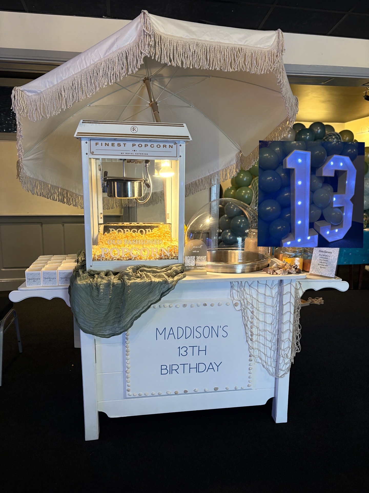 Freshly Made Candy Floss with 6 Different Flavours