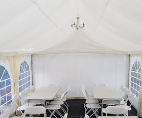 Your Events Complete Solution with 4m x 4m Party Tent