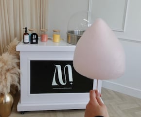 Unlimited Candy Floss Cart with Optional Screen Personalisation