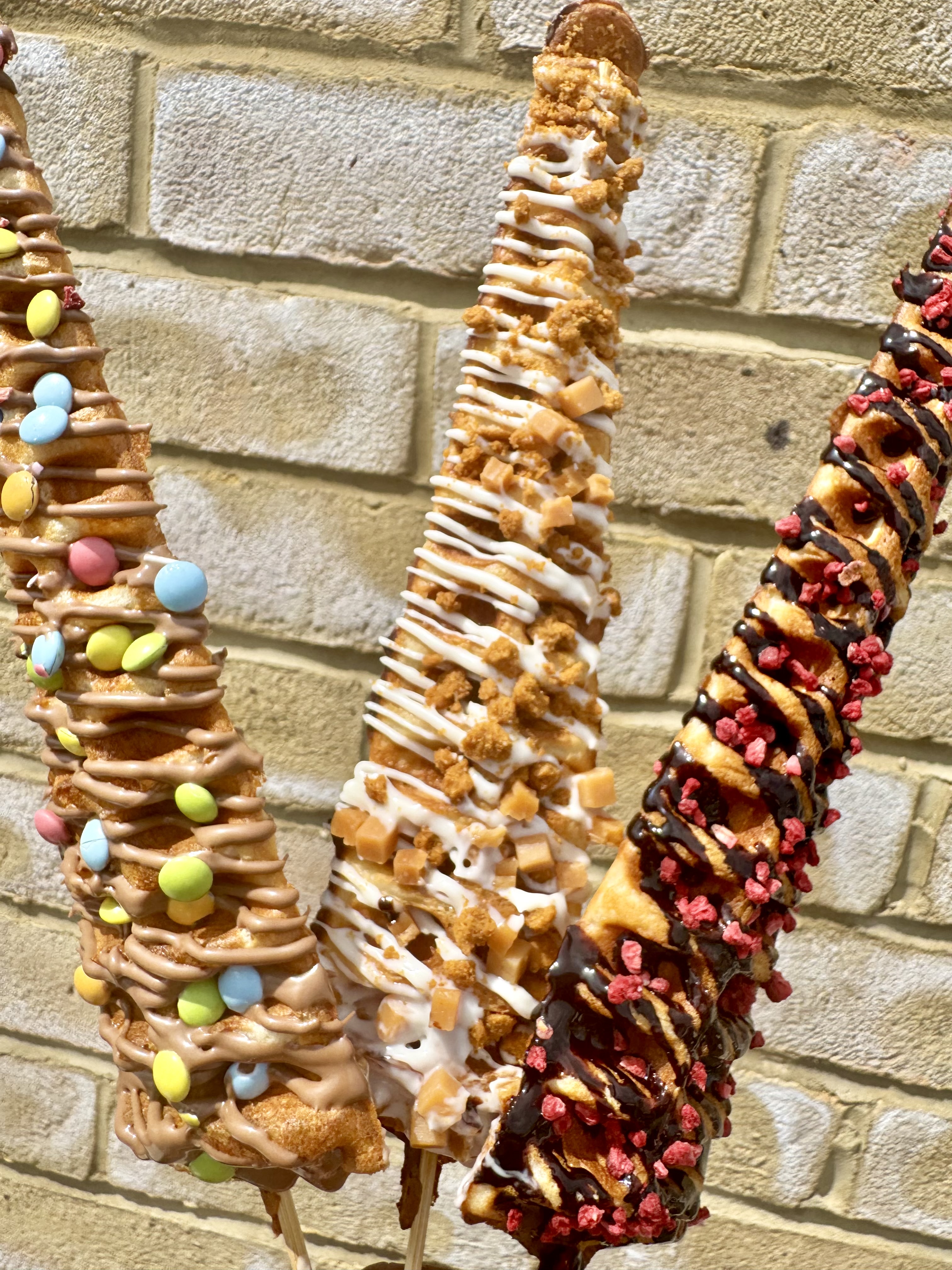 Warm & Delicious Waffle Sticks