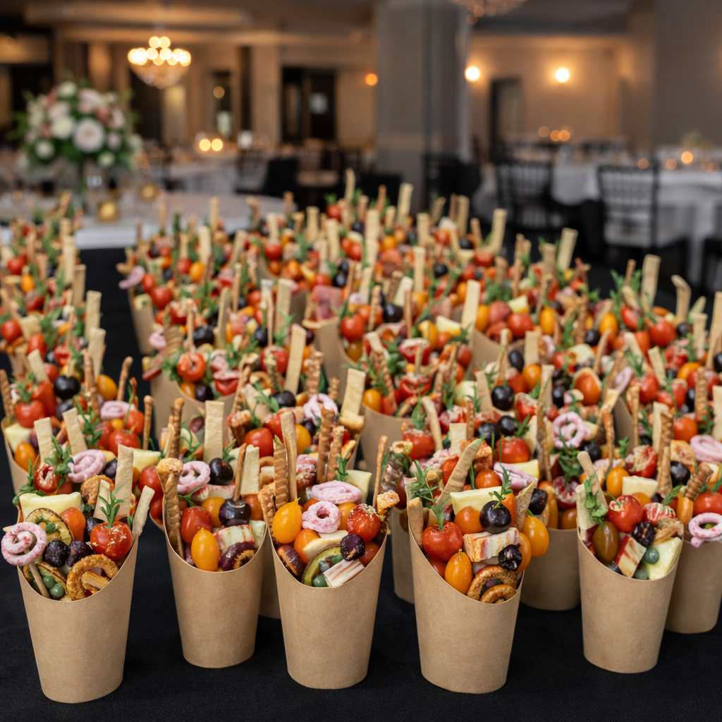 Luxury Grazing Cups - Savoury Classics & Sweet Treats