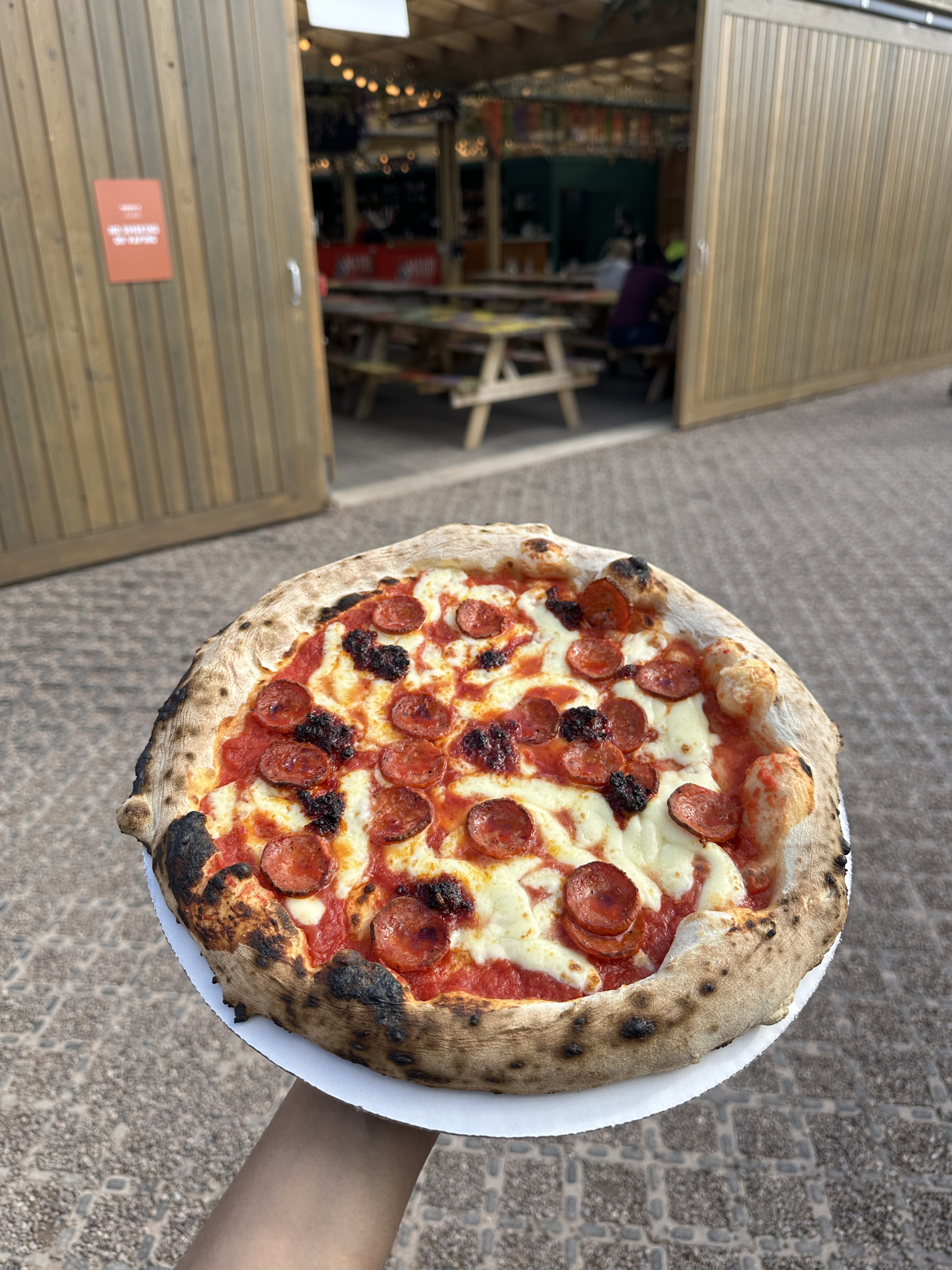 Neapolitan Style 12" Pizza Street Food Experience