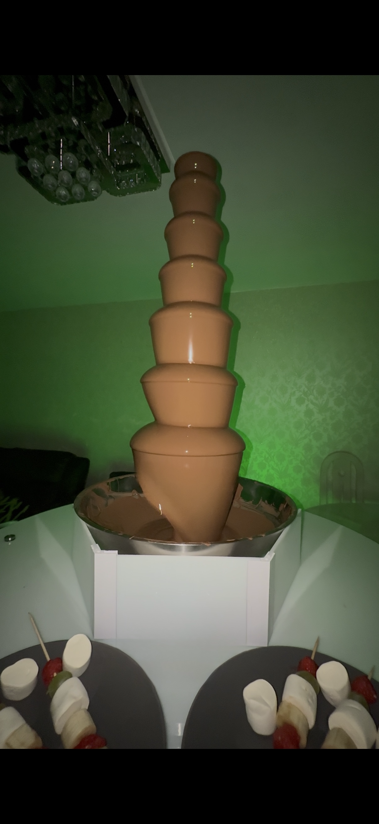 Our Stunning 7-Tier Premium Chocolate Fountain