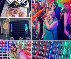 Selfie Pod Inflatable Booth with High-End Cameras & Hilarious Props