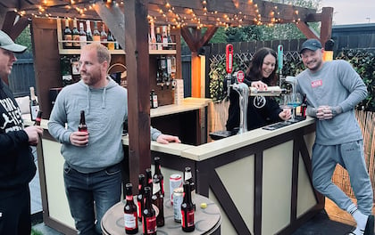 Pop Up Bar with Draught Beer, Spirits, Mixers & Prossecco