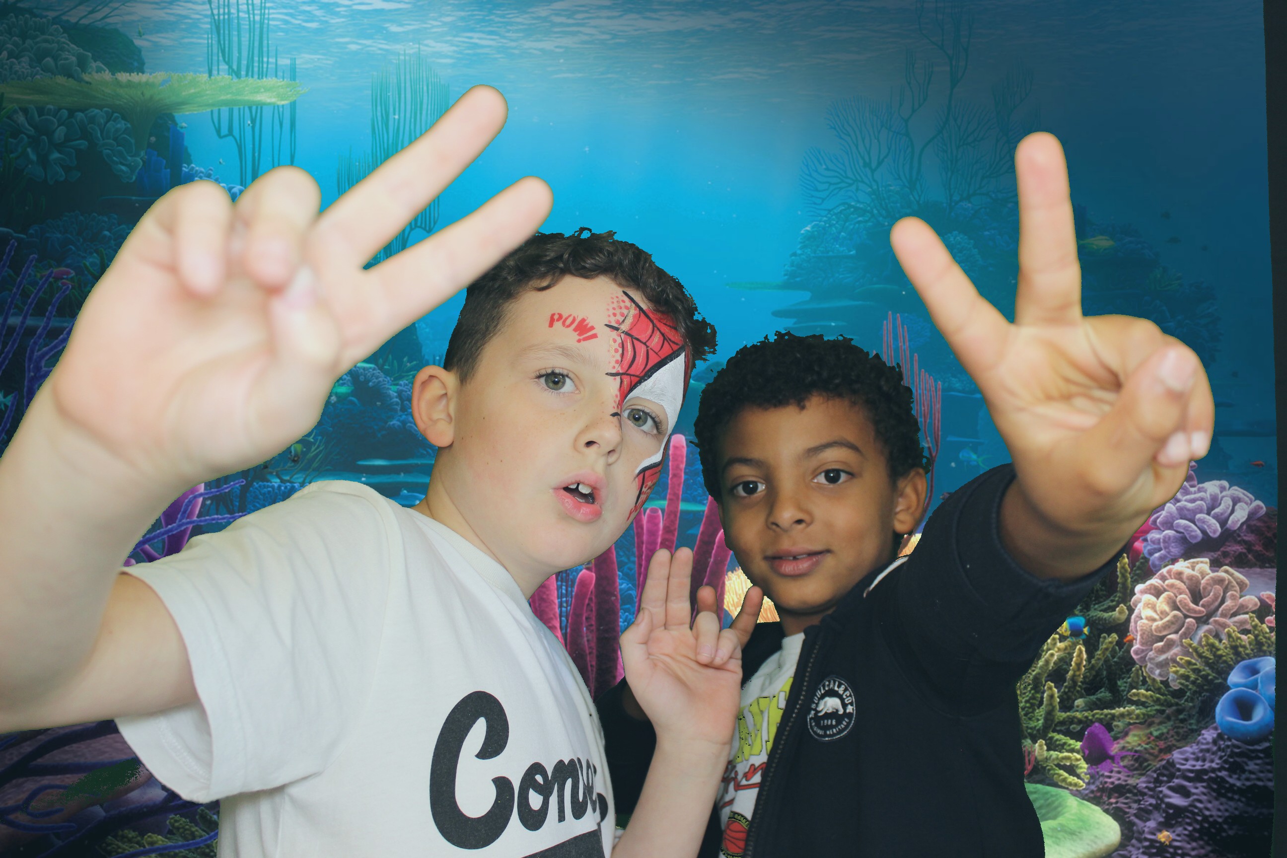 Green Screen Photo Booth hire with Free LED Letters or Numbers