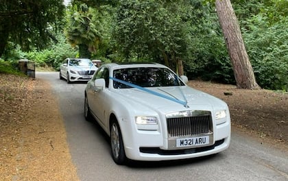 All White Modern Luxury Rolls Royce Ghost