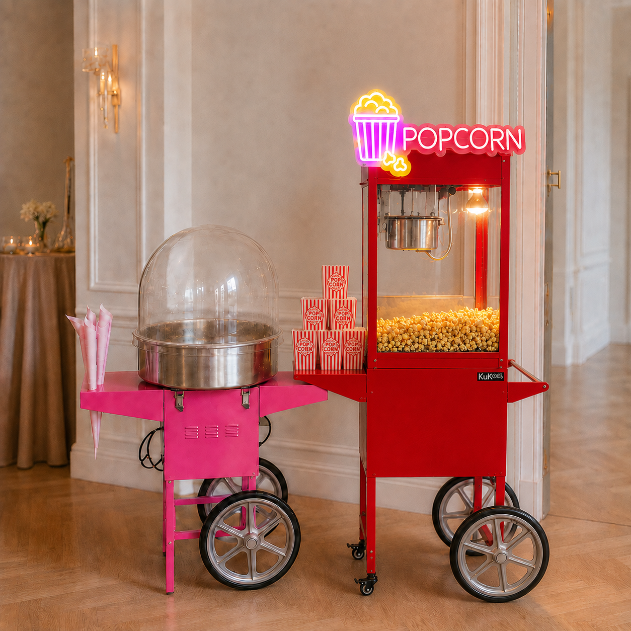 Popcorn & Candyfloss Stall For Any Occasion