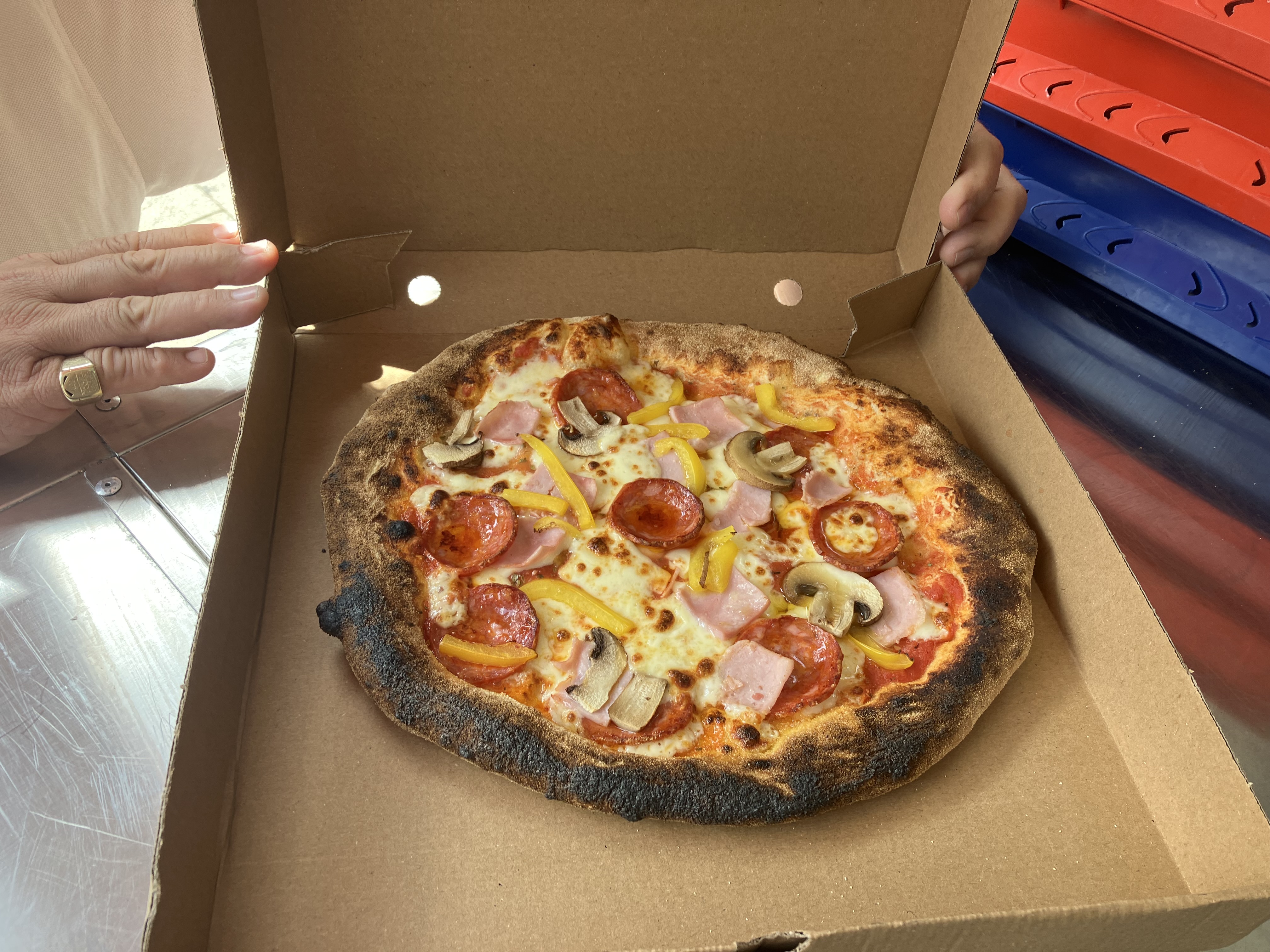 Pizza Pod Serving Authentic Stone-Baked Italian-Style Pizzas