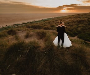 Natural Wedding Photography Including a Drone