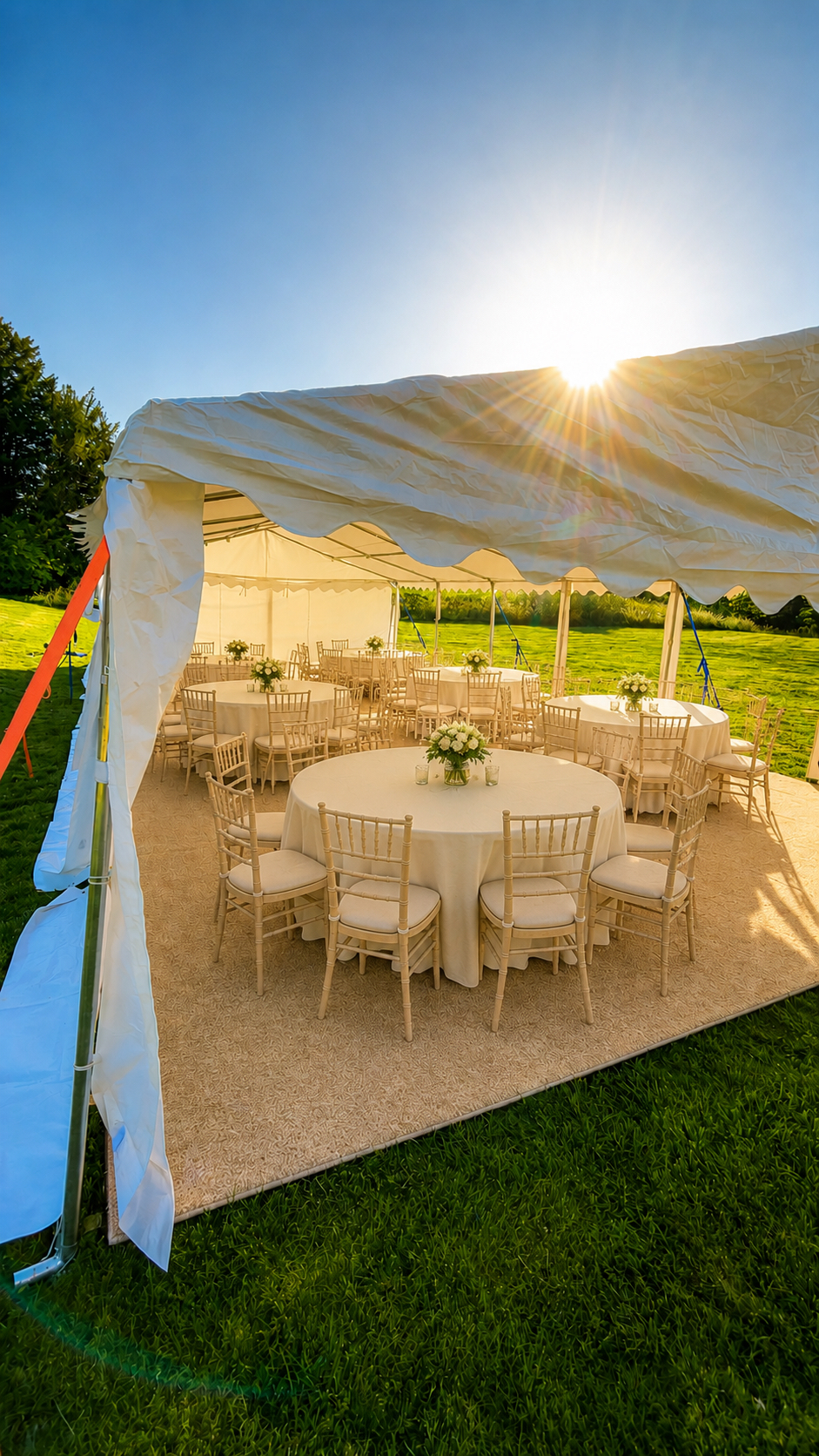 Elegant & Stylish 6m x 10m Marquee