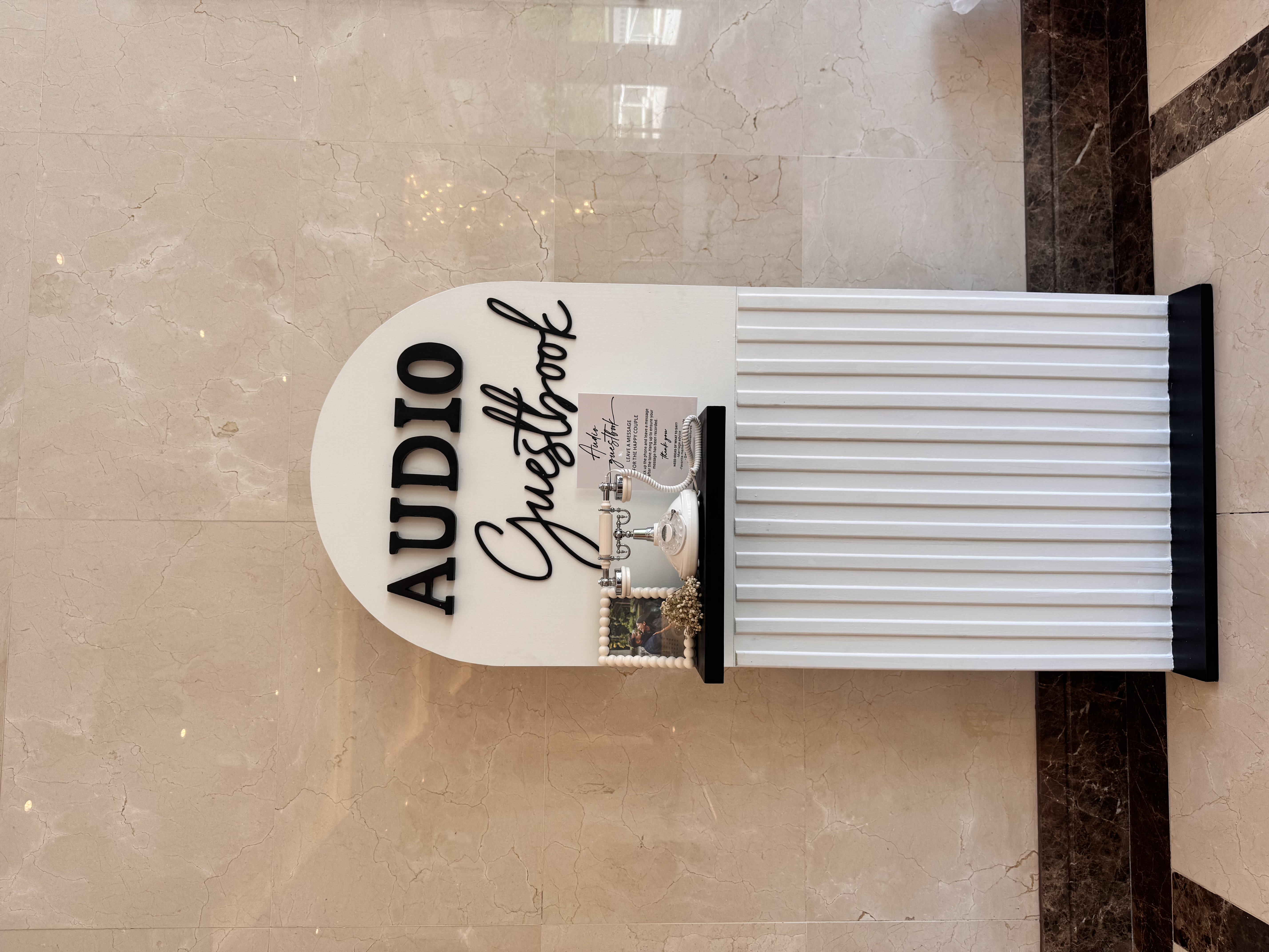 Old School Phone Audio Guestbook