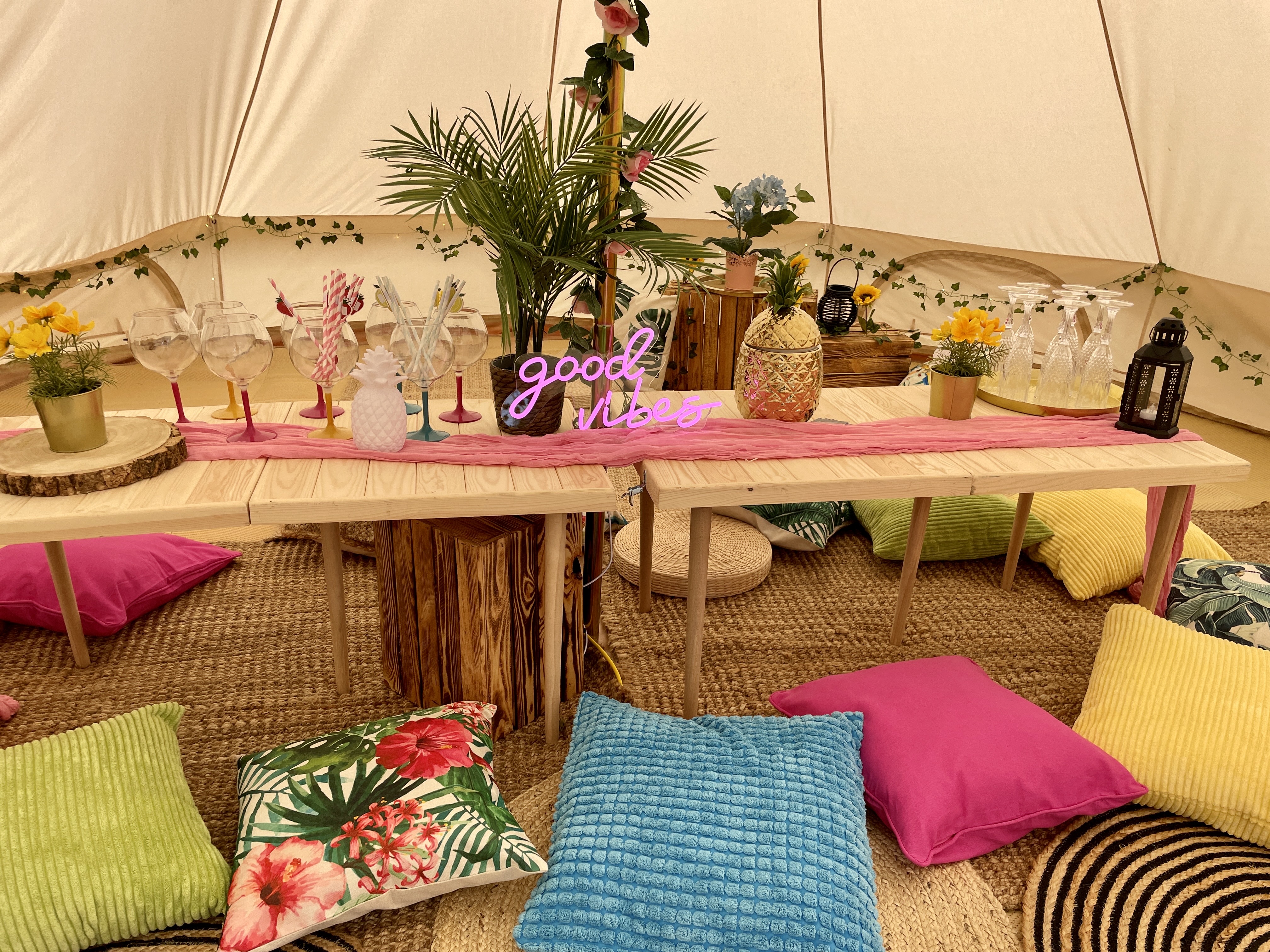 Tropical Ibiza Chill Out 7-Meter Bell