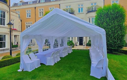 Birthday Party Tent Party Table And Chair Rentals Near Me Party