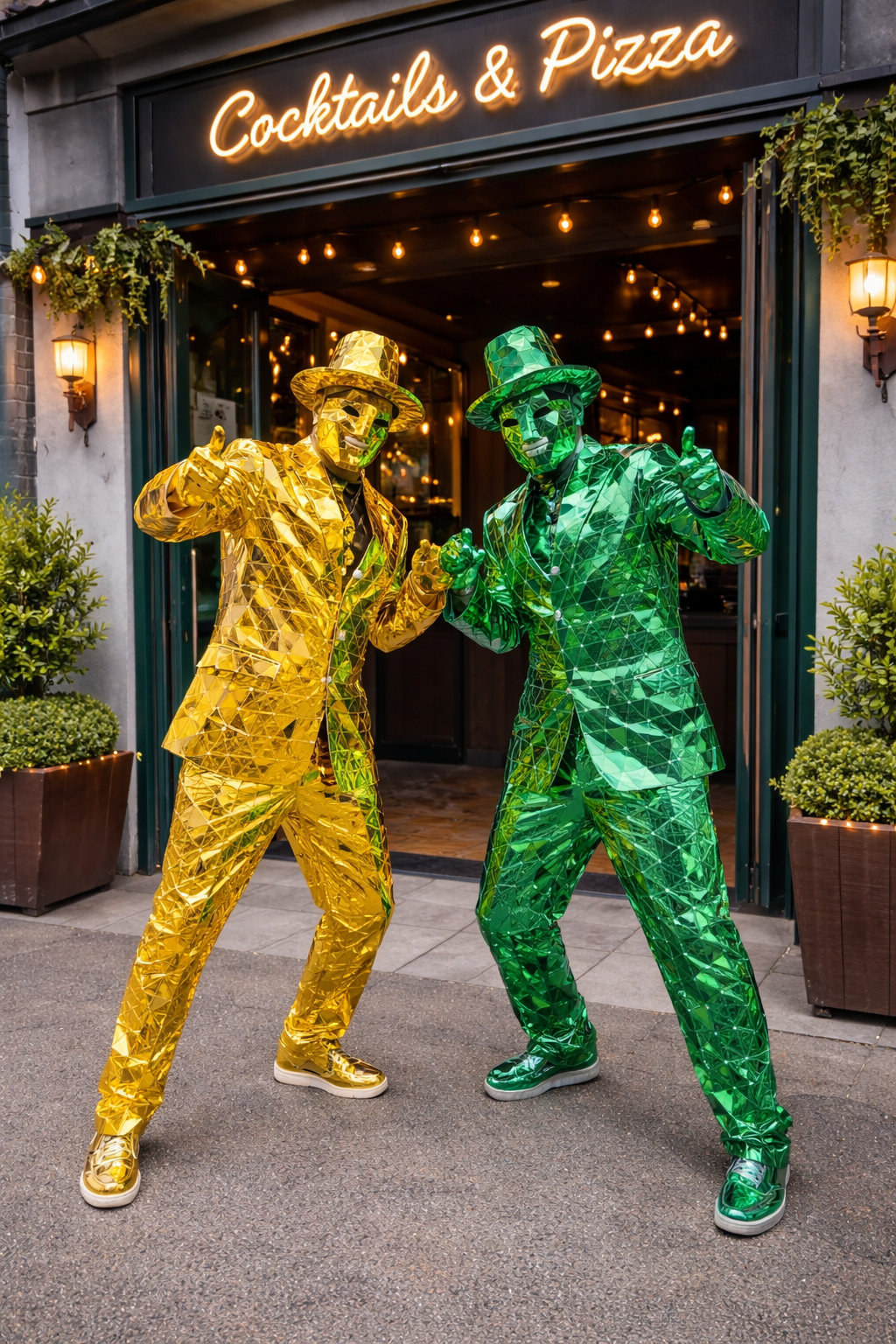 The Ultimate Mirror Men Duo